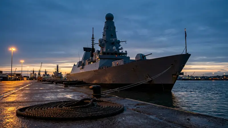 UK Naval Deployment Stalls as Drone Strike Hits Cyprus Base