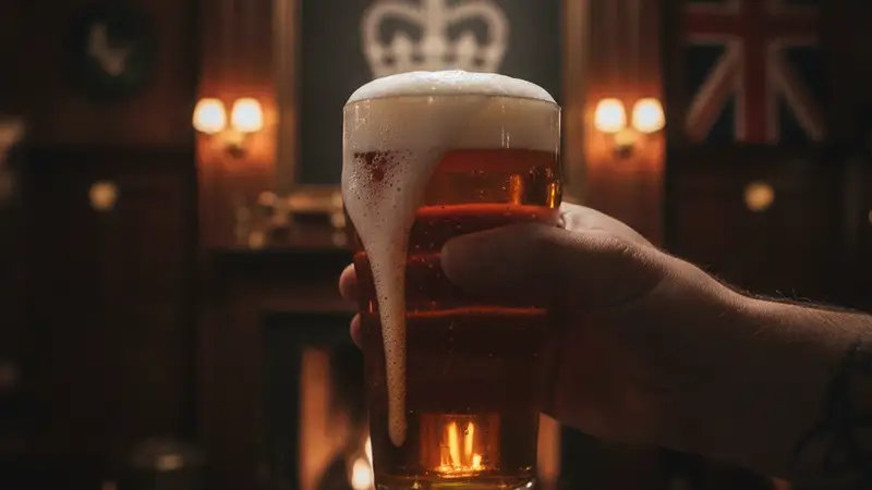 King Charles Pours Pint Amidst England's World Cup Defeat