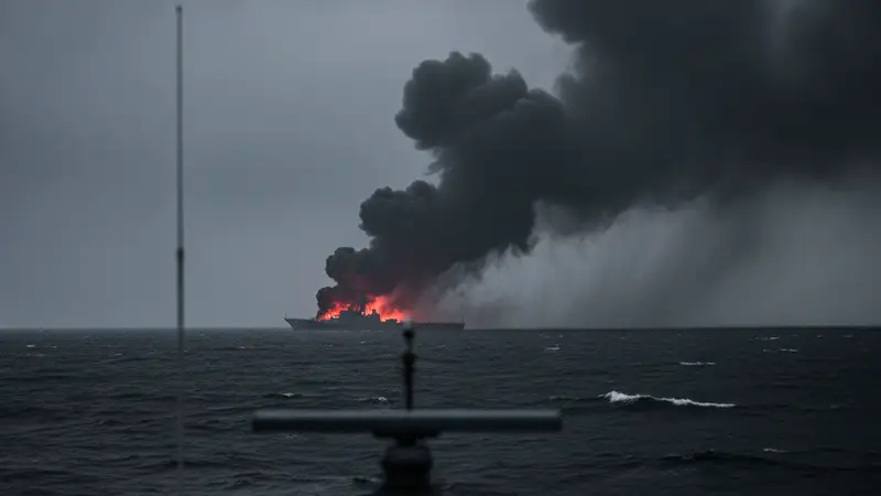 Russian Warship Conducts Live-Fire Drill Near UK Coast