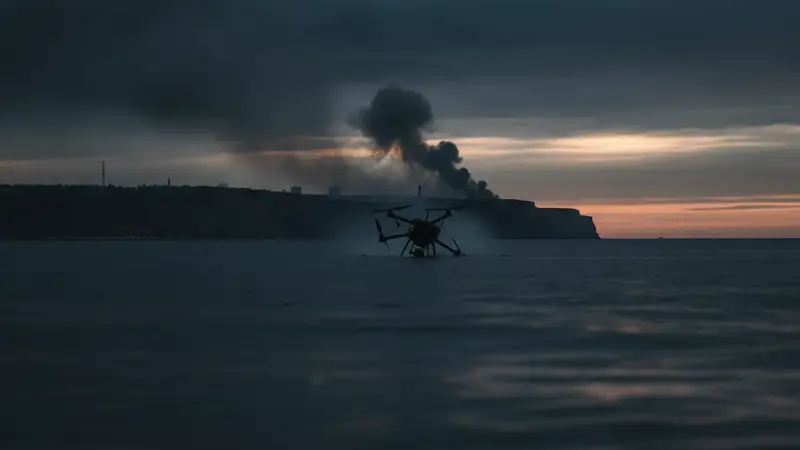 Drone Explosion Rocks Black Sea Resort, Seven Dead