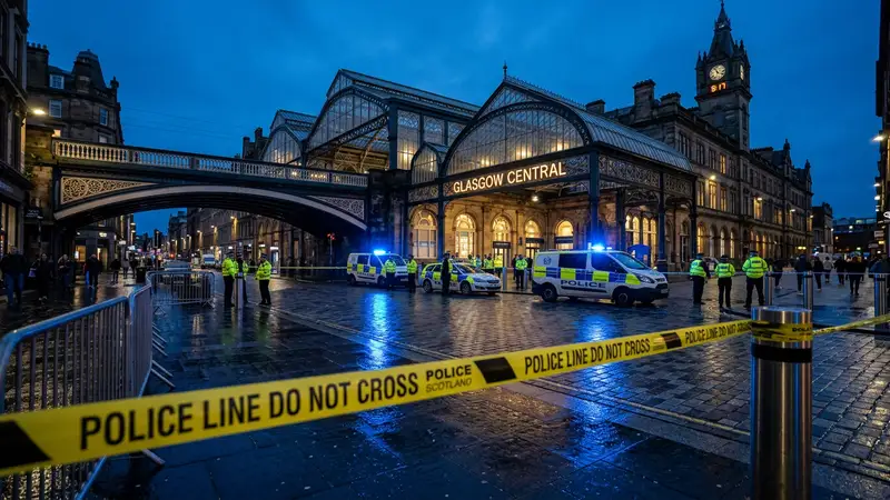 Glasgow Central Station Closure Halts Rail Traffic Following Fire