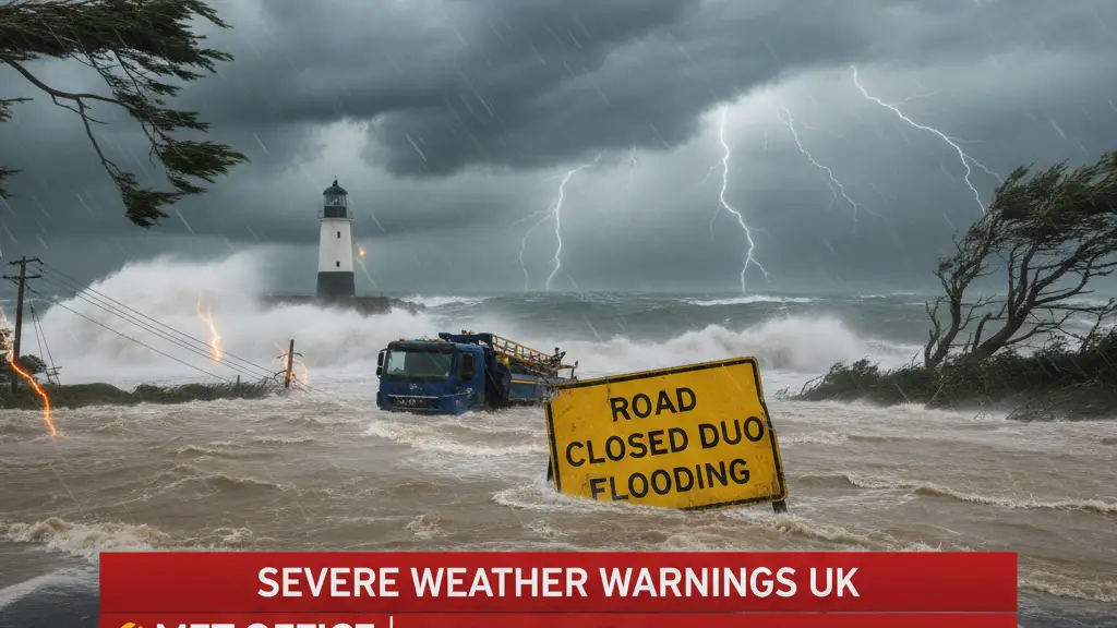 Storm Chandra Triggers UK Weather Warnings, Road Closures, and Flood Alerts