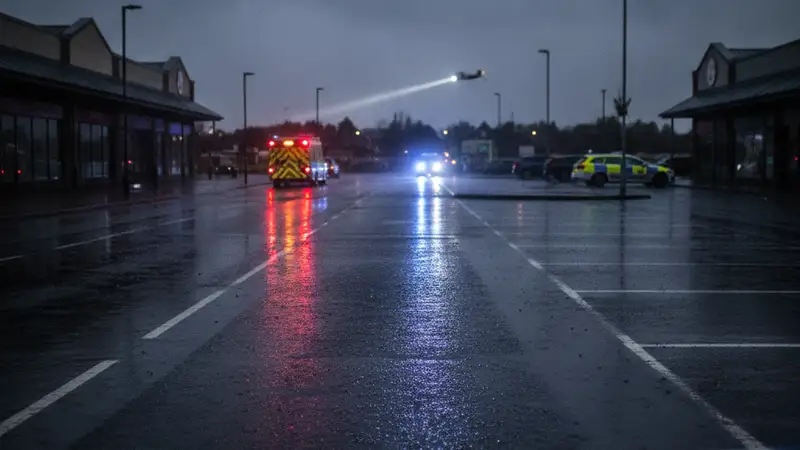 Emergency Services Descend on Llandudno Retail Park After Serious Incident