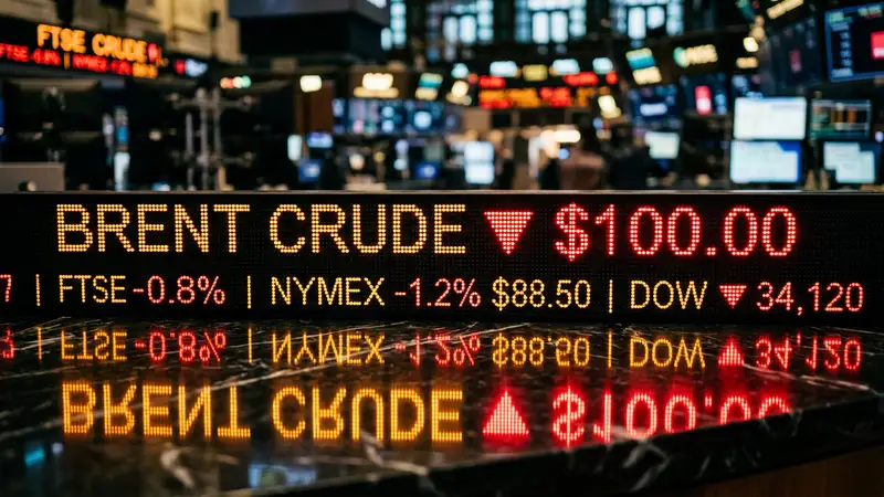 Crude Oil Surges Past $100 as Middle East Conflict Threatens UK Economy