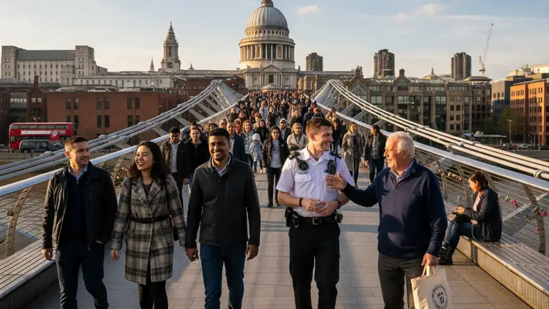 London's Murder Rate Hits Record Low Amidst Rising Public Confidence