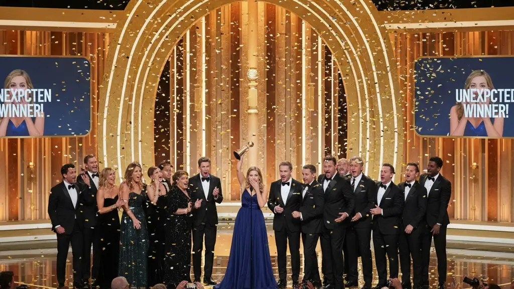 Golden Globes Ceremony Marked by Unexpected Moments and Notable Wins